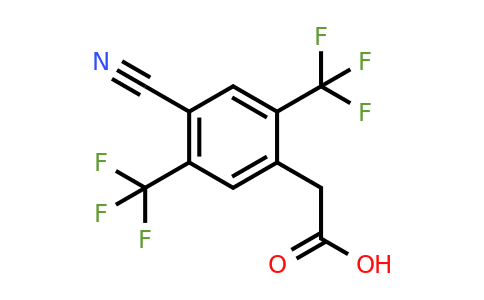 1805211-30-6 | 2,5-Bis(trifluoromethyl)-4-cyanophenylacetic acid