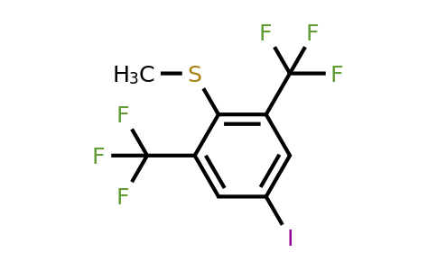 1805211-40-8 | 2,6-Bis(trifluoromethyl)-4-iodothioanisole
