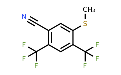 1805211-45-3 | 2,4-Bis(trifluoromethyl)-5-cyanothioanisole