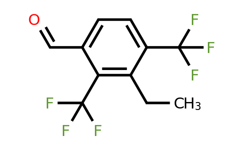 1805211-69-1 | 2,4-Bis(trifluoromethyl)-3-ethylbenzaldehyde