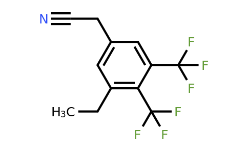 1805212-52-5 | 3,4-Bis(trifluoromethyl)-5-ethylphenylacetonitrile