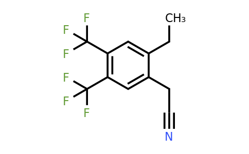 1805212-57-0 | 4,5-Bis(trifluoromethyl)-2-ethylphenylacetonitrile