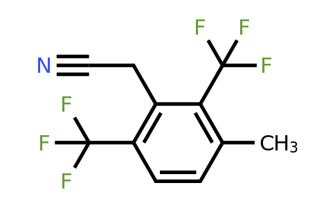 1805212-75-2 | 2,6-Bis(trifluoromethyl)-3-methylphenylacetonitrile