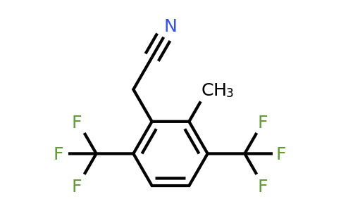 1805212-85-4 | 3,6-Bis(trifluoromethyl)-2-methylphenylacetonitrile