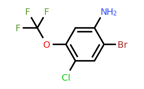 1805213-02-8 | 2-Bromo-4-chloro-5-(trifluoromethoxy)aniline