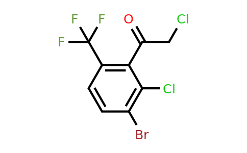 1805213-23-3 | 3'-Bromo-2'-chloro-6'-(trifluoromethyl)phenacyl chloride