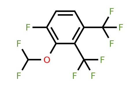 1805215-17-1 | 2,3-Bis(trifluoromethyl)-6-fluoro(difluoromethoxy)benzene