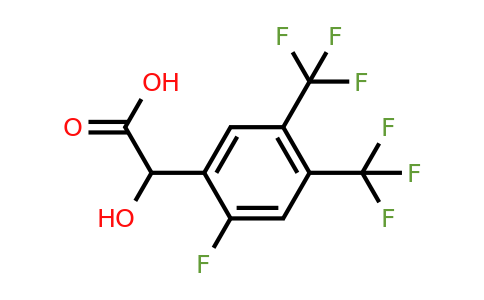 1805215-61-5 | 4,5-Bis(trifluoromethyl)-2-fluoromandelic acid