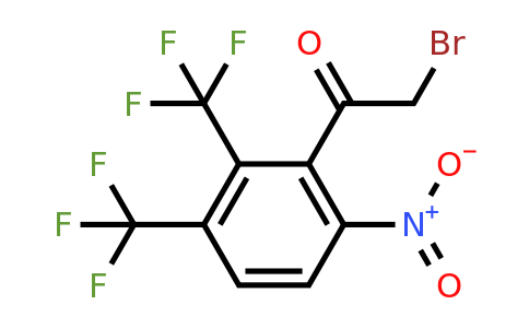 1805215-75-1 | 2',3'-Bis(trifluoromethyl)-6'-nitrophenacyl bromide