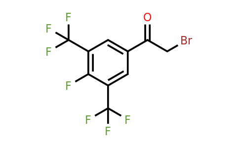 1805215-76-2 | 3',5'-Bis(trifluoromethyl)-4'-fluorophenacyl bromide