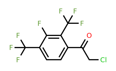 1805215-87-5 | 2',4'-Bis(trifluoromethyl)-3'-fluorophenacyl chloride