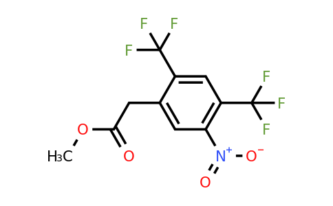 1805216-09-4 | Methyl 2,4-bis(trifluoromethyl)-5-nitrophenylacetate