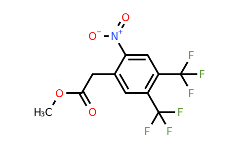 1805216-24-3 | Methyl 4,5-bis(trifluoromethyl)-2-nitrophenylacetate