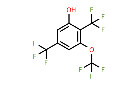 1805216-50-5 | 2,5-Bis(trifluoromethyl)-3-(trifluoromethoxy)phenol