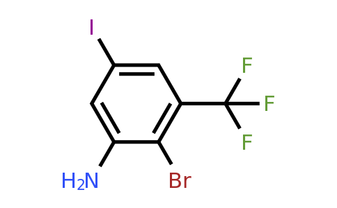 1805217-60-0 | 2-Bromo-5-iodo-3-(trifluoromethyl)aniline