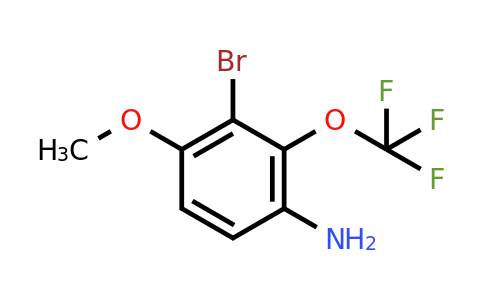 1805218-68-1 | 3-Bromo-4-methoxy-2-(trifluoromethoxy)aniline