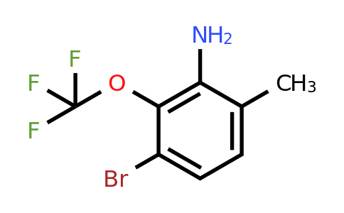 1805219-25-3 | 3-Bromo-6-methyl-2-(trifluoromethoxy)aniline
