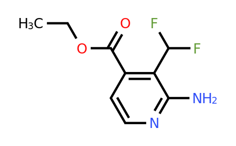 Ethyl 2-amino-3-(difluoromethyl)pyridine-4-carboxylate
