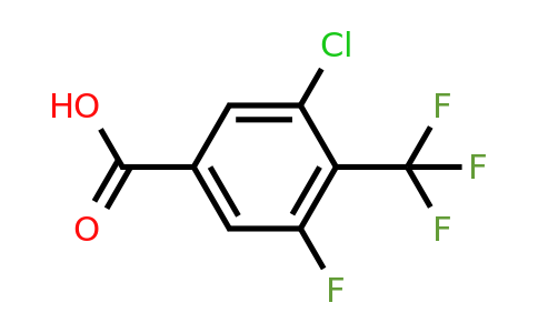 1805222-12-1 | 3-Chloro-5-fluoro-4-(trifluoromethyl)benzoic acid