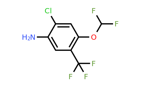 1805222-65-4 | 2-Chloro-4-difluoromethoxy-5-(trifluoromethyl)aniline
