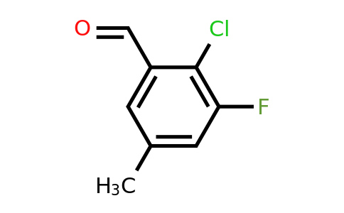 1805225-87-9 | 2-Chloro-3-fluoro-5-methylbenzaldehyde