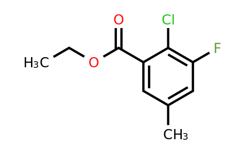1805226-25-8 | Ethyl 2-chloro-3-fluoro-5-methylbenzoate
