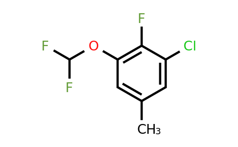 1805226-79-2 | 3-Chloro-5-difluoromethoxy-4-fluorotoluene