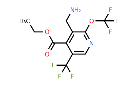 1805226-99-6 | Ethyl 3-(aminomethyl)-2-(trifluoromethoxy)-5-(trifluoromethyl)pyridine-4-carboxylate