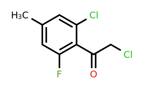 1805227-20-6 | 2'-Chloro-6'-fluoro-4'-methylphenacyl chloride