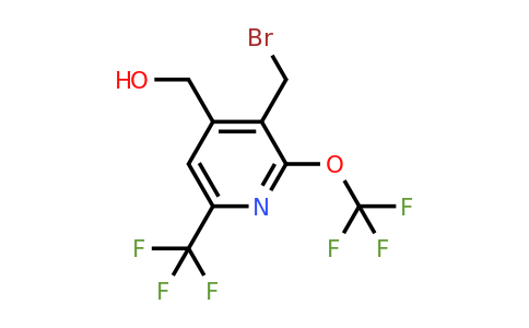 3-(Bromomethyl)-2-(trifluoromethoxy)-6-(trifluoromethyl)pyridine-4-methanol
