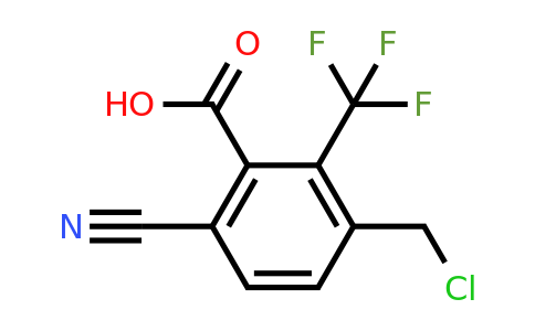 1805235-01-1 | 3-Chloromethyl-6-cyano-2-(trifluoromethyl)benzoic acid
