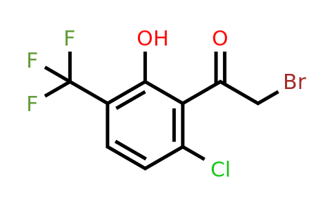 1805236-73-0 | 6'-Chloro-2'-hydroxy-3'-(trifluoromethyl)phenacyl bromide