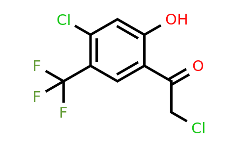 1805236-79-6 | 4'-Chloro-2'-hydroxy-5'-(trifluoromethyl)phenacyl chloride