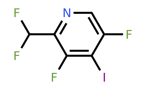 1805240-80-5 | 3,5-Difluoro-2-(difluoromethyl)-4-iodopyridine