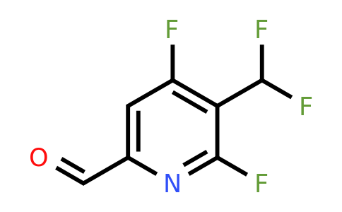 1805241-70-6 | 2,4-Difluoro-3-(difluoromethyl)pyridine-6-carboxaldehyde