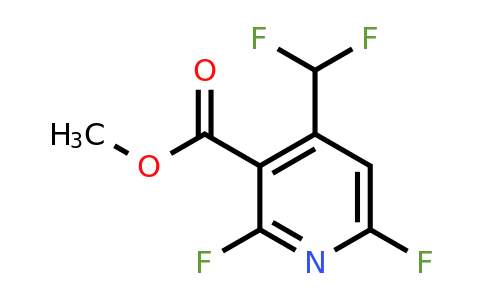 1805242-65-2 | Methyl 2,6-difluoro-4-(difluoromethyl)pyridine-3-carboxylate