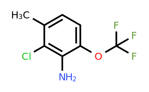 1805247-52-2 | 2-Chloro-3-methyl-6-(trifluoromethoxy)aniline
