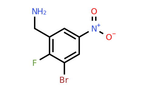 1805248-49-0 | 3-Bromo-2-fluoro-5-nitrobenzylamine