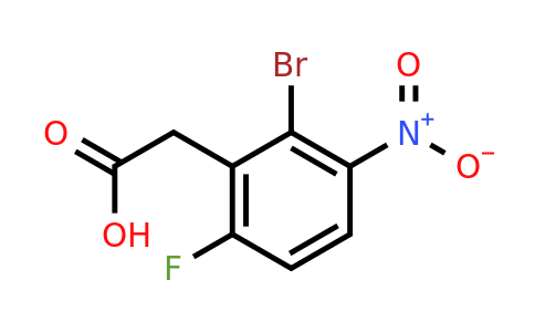 1805248-66-1 | 2-Bromo-6-fluoro-3-nitrophenylacetic acid