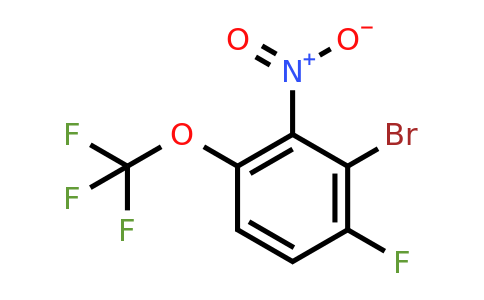 1805248-84-3 | 1-Bromo-6-fluoro-2-nitro-3-(trifluoromethoxy)benzene