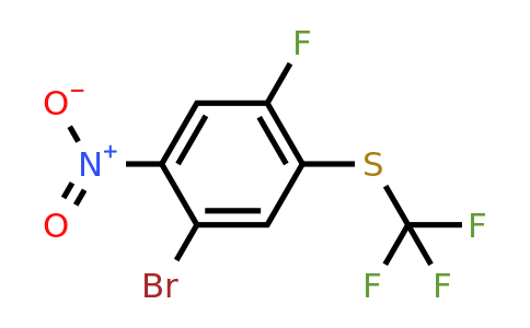 1805248-90-1 | 1-Bromo-4-fluoro-2-nitro-5-(trifluoromethylthio)benzene