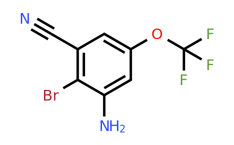 1805249-43-7 | 2-Bromo-3-cyano-5-(trifluoromethoxy)aniline