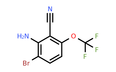 1805249-51-7 | 6-Bromo-2-cyano-3-(trifluoromethoxy)aniline