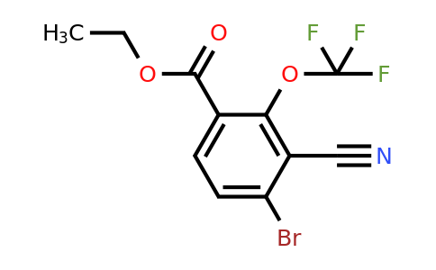 1805249-95-9 | Ethyl 4-bromo-3-cyano-2-(trifluoromethoxy)benzoate