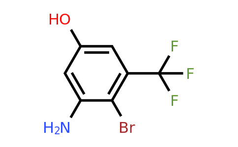 1805249-96-0 | 2-Bromo-5-hydroxy-3-(trifluoromethyl)aniline