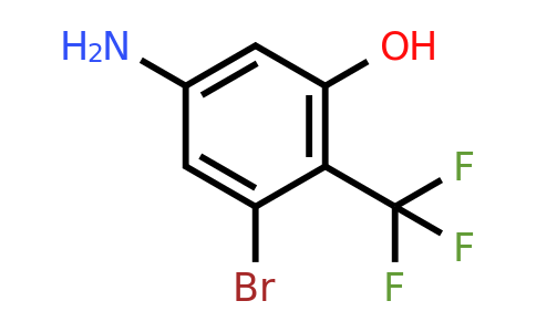 1805249-99-3 | 3-Bromo-5-hydroxy-4-(trifluoromethyl)aniline