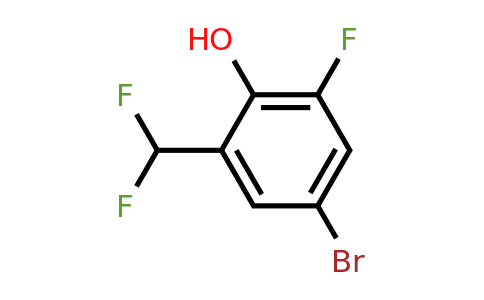 1805251-23-3 | 5-Bromo-3-fluoro-2-hydroxybenzodifluoride