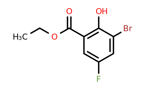 1805251-38-0 | Ethyl 3-bromo-5-fluoro-2-hydroxybenzoate