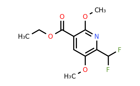 1805253-91-1 | Ethyl 2-(difluoromethyl)-3,6-dimethoxypyridine-5-carboxylate