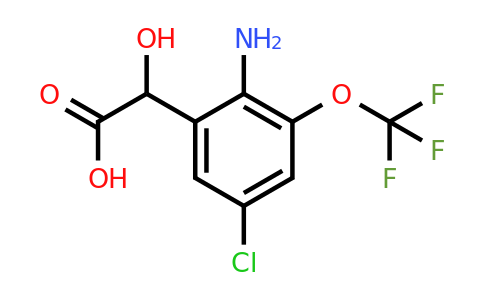 1805265-64-8 | 2-Amino-5-chloro-3-(trifluoromethoxy)mandelic acid